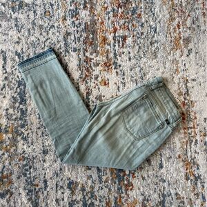 Lucky Brand Charlie Pencil Capri Jeans Light Blue Wash Size 26